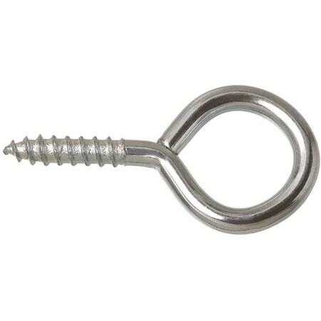 Everbilt #208 Zinc-Plated Steel Screw Eye, 50PK 803242